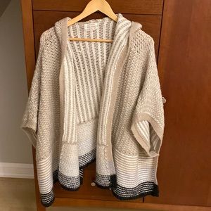 Zara Girls Knit Poncho